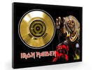 Iron Maiden Run To The Hills Framed Gold Disc Display Vinyl (C1)