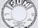 Johnny Cash 45 Oh Lonesome Me NM 1960 Billboard # 93  Sun 355 DJ Promo