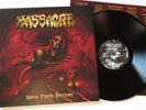 MASSACRE - Back from Beyond 1.PRESS Black Vinyl US Death Metal