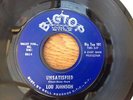 NORTHERN SOUL UNSATISFIED LOU JOHNSON U.S. BIGTOP