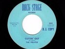 '65 Texas Garage PIRATES Cuttin' Out/Naughty Girl BACK STAGE 5001 M- DJ HEAR NOW