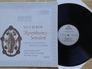 U330 BIBER ROSENKRANZ SONATAS OF THE ROSARY MELKUS VIOLIN 2 x LP ARCHIV STEREO