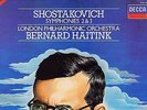 SXDL 7535 - SHOSTAKOVICH - SYMPHONIES NO. 2 & 3 - HAITINK - NM