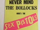 Sex Pistols Never Mind the Bollocks LP Blank Back Virgin V2086 First Press UK