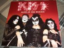 KISS Import  2 Lp Vinyl 'ALIVE IN THE WOODS' 1974 Classic Live Pressing