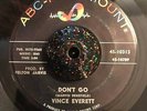 ROCKABILLY POPCORN 45 Vince Everett-Don't Go HEAR IT