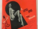 Faye Richmonde - A Little Spice Davis Records Adult Risque RARE COVER c1957