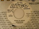 Hawkwind 45 KINGS OF SPEED mono bw stereo   Atco VG+