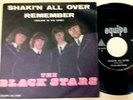 45g-THE BLACK STARS-SHAKI'N ALL OVER--GROUP BEAT OBSCURE --ITALIA 1966 MINT