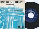 Duo Bernard MICHELIN Cello & A COLLARD pno favorites French EP ODEON SOE 3256