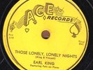 78-BLUES-EARL KING-BABY U CAN GET YOUR GUN/THOSE LONELY LONELY NIGHTS on ACE