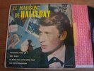 JOHNNY HALLYDAY -  El Madison TRES RARE ESPAGNE EP 1962 lettres jaunes