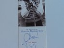 THE BEATLES TONY BARROW AUTOGRAPH  MAGICAL MYSTERY TOUR BOOKMARK SIGNED LTD EDT