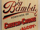 Cheech and Chong Big Bambu Vinyl LP 1972 Ode Records With Original Rolling Paper