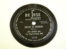 ROY BROWN 78rpm DELUXE # 3212 ROCKIN' AT MIDNIGHT & JUDGMENT DAY BLUES 1947 VG++