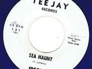 Rare Surf. Frogmen - Sea Haunt/Diamond Back (blue vinyl) + Custom PS