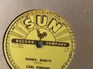 Carl Perkins - Blue Suede Shoes/ Honey, Don't Sun 234, 78 Single With Sleeve