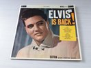 ELVIS PRESLEY ELVIS IS BACK LP UK RCA VICTOR RECORDS 60 MONO BLACK / SILVER SPOT