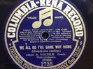 MUSIC HALL: CHAS. R. WHITTLE- ‘WE ALL GO THE SAME WAY HOME’ COLUMBIA 78, E+ COPY