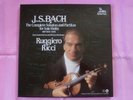 JS BACH Complete Sonatas & Partitas for Solo Violin Ruggiero Ricci 1982 3LP Box