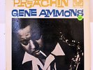 GENE AMMONS-PREACHIN ON PRESTIGE JAZZ LP-VG+, MONO