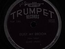 VERY RARE 1952 ORIGINAL BLUES-TRUMPET 146-(ELMORE) ELMO JAMES-DUST MY BROOM-78
