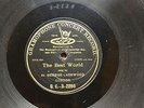 MUSIC HALL: GEORGE LASHWOOD - ‘THE BEST WORLD’ ON RARE 1905 G&T 78, GREAT SONG