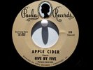 Five By Five  Paula 319  Apple Cider b/w Fruitstand Man  60's Arkansas Garage