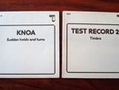 Opus 3. 2 NM- Audiophile Test LP lot. Knoa & Timbre