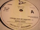 MARVA HICKS - LOOKING OVER MY SHOULDER  INF-102 UK 1978 *PROMO*
