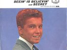 EDDIE HODGES--PICTURE SLEEVE + 45--(SEEIN' IS BELIEVIN')--PS--PIC--SLV