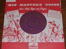 ELVIS PRESLEY   HOUND DOG b/w DON'T BE CRUEL   UK GOLD PURPLE HMV 7