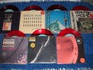 DEPECHE MODE: Slg. von 7 Singles in ROTEM Vinyl. Leave In Silence - Strangelove