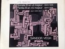 SANDOR VEGH - BACH Sonata & Partita No3 - VALOIS MB 826 - EX -