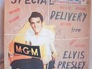 Special Delivery from ELVIS PRESLEY LP Rare White Vinyl Flaming Star MINT