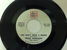 Northern Soul popcorn 45 Teddy Randazzo You Don't Need A Heart VG