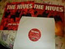 THE HIVES - YOUR NEW FAVOURITE LP + CARD INSERT ORIG 2001 VINYL EX/EX PUNK