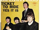 Beatles Ticket To Ride/Yes It Is U.S.A. 45 and Picture Sleeve