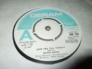 DAVID BOWIE : LOVE YOU TILL TUESDAY RARE EXPORT A LABEL DEMONSTRATION PROMO 7
