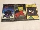 Thin Lizzy 3 Cassette Tape Bundle Black Rose Renegade Bad Reputation Paper Label