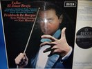 SXL 6287 WBg ED2 1ST *FRUHBECK DE BURGOS* FALLA: EL AMOR BRUJO etc *NPO* NM