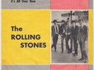 ROLLING STONES It's All Over Now RARE Sweden 45 UNIQUE swedish p/s garage HEAR
