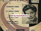 ? EP 1953 Lys Assia  Telefoneame Querida Decca 60137 SPANIEN VG++ ECHTE RARITÄT?