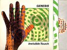 GENESIS invisible touch (uk with lyric inner) LP EX/VG+ GENLP2 charisma 1986