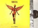 NIRVANA in utero (2015 180g remastered reissue with inner) LP EX+/EX+ grunge