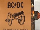 AC/DC for those about to rock (180g 2013 remastered reissue) LP EX+/EX hard rock