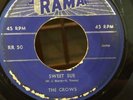 THE CROWS 45 Sweet Sue / Baby Doll RAMA DOO WOP RARE