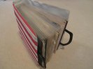 RECORD CARRYING CASE FROM THE 1960s / 20 SINGLES. JOHNNY FARNHAM FLYING CIRCUS++