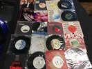 CROWDED HOUSE JIMMY BARNES RECORDS 45 SINGLES VARIOUS ARTISTS AS SEEN IN PHOTOS
