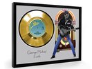 George Michael Faith Framed Gold Disc Display Vinyl (C1)